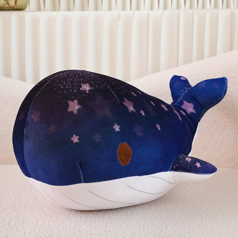 Whale Plush Toy Starry Sky Pattern Gift for Friends