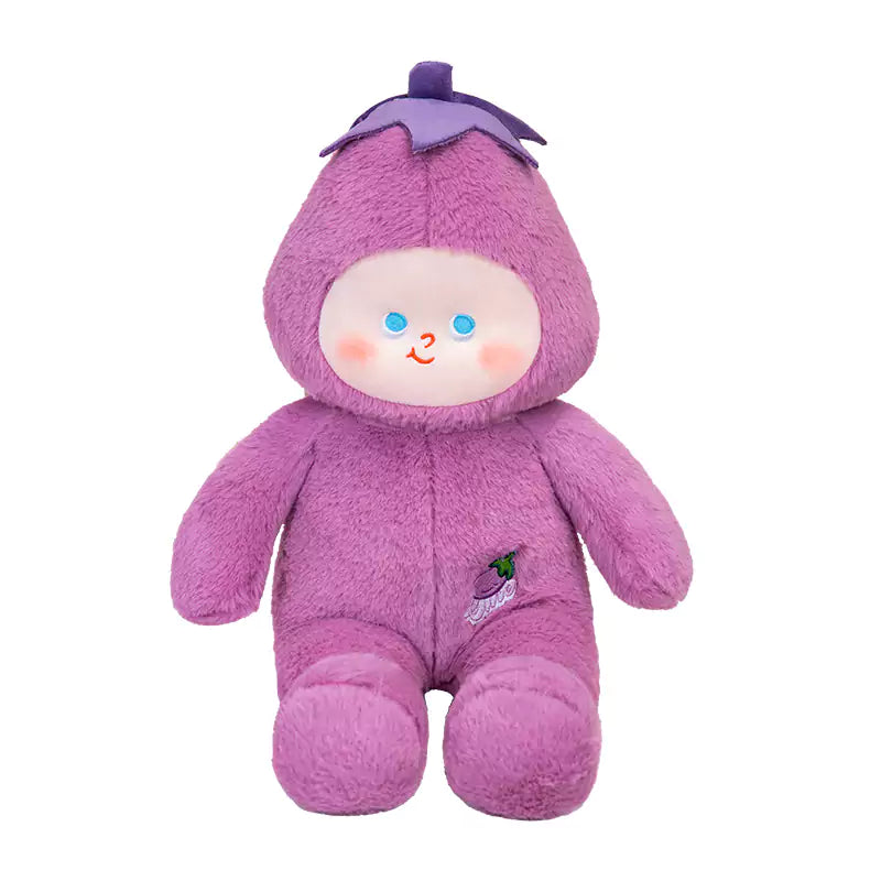 Vegetable Head Shape Stuffed Toy Birthday Gift for Kids