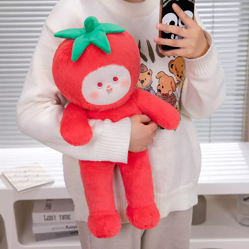 Vegetable Head Shape Stuffed Toy Birthday Gift for Kids