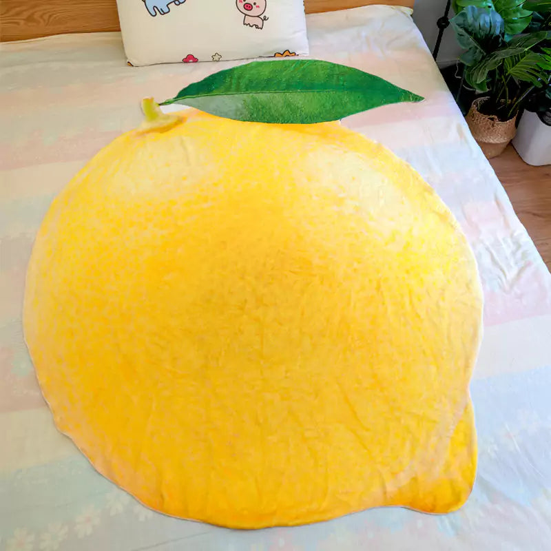 Soft Cabbage Fruit Cover Blanket for Kids