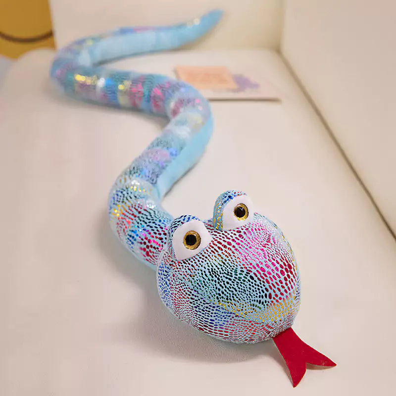 Big Eyed Snake Plush Toy Birthday Gift for Friends