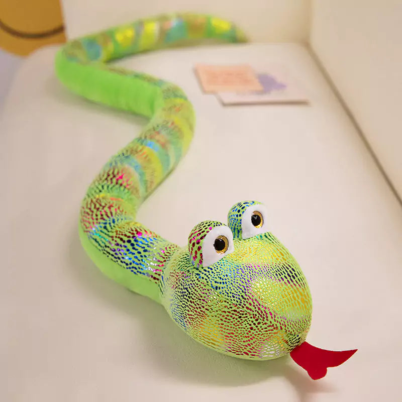 Big Eyed Snake Plush Toy Birthday Gift for Friends