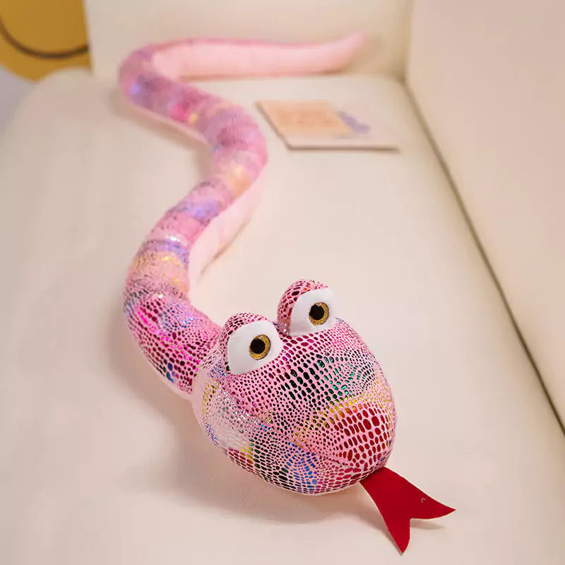 Big Eyed Snake Plush Toy Birthday Gift for Friends
