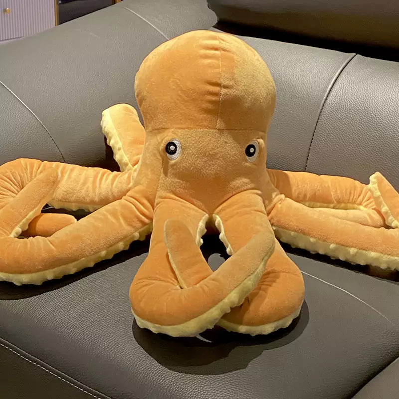 Oktopus-Plüschtier, großes Geburtstagsgeschenk für Freunde