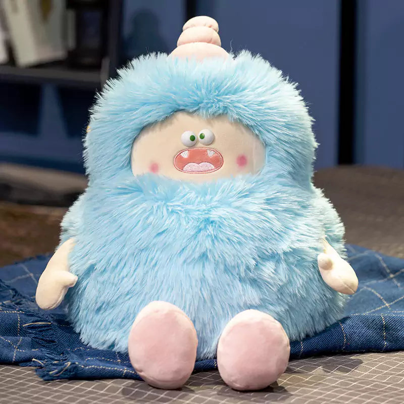 Small Monster Stuffed Animal Cute Funny Comfortable Gift for Kids Dookilive