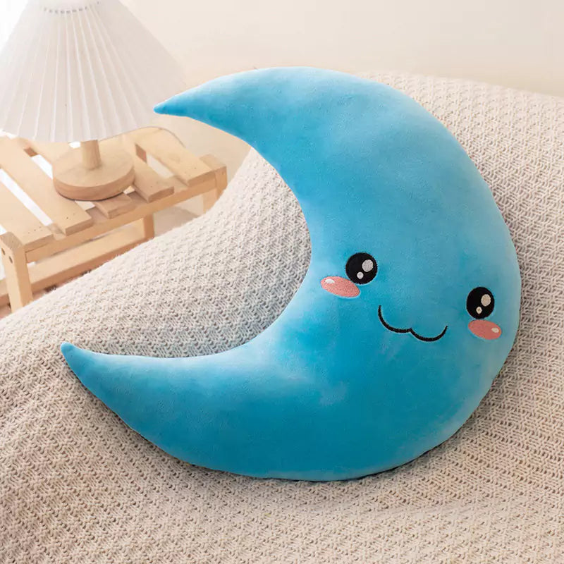 Moon Home Pillow Plush Stuffed Sofa Cushion Floor Cushion Soft and Comfortable Dookilive