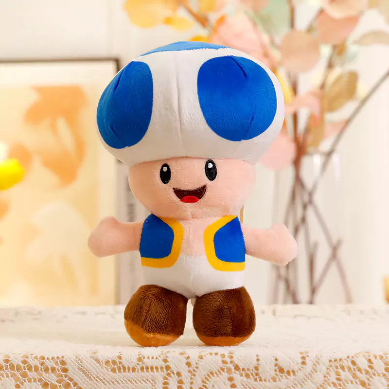 Dookilive Fun Plüsch-Puppe im Mario-Charakter-Design als Geschenk für Freunde