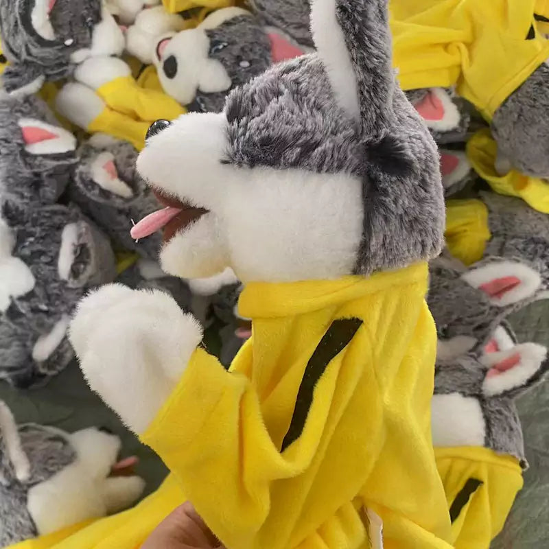 Boxhund-Plüschspielzeug kann schlagen