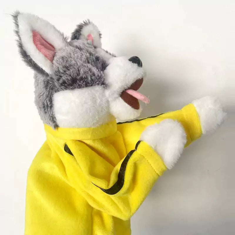 Boxhund-Plüschspielzeug kann schlagen
