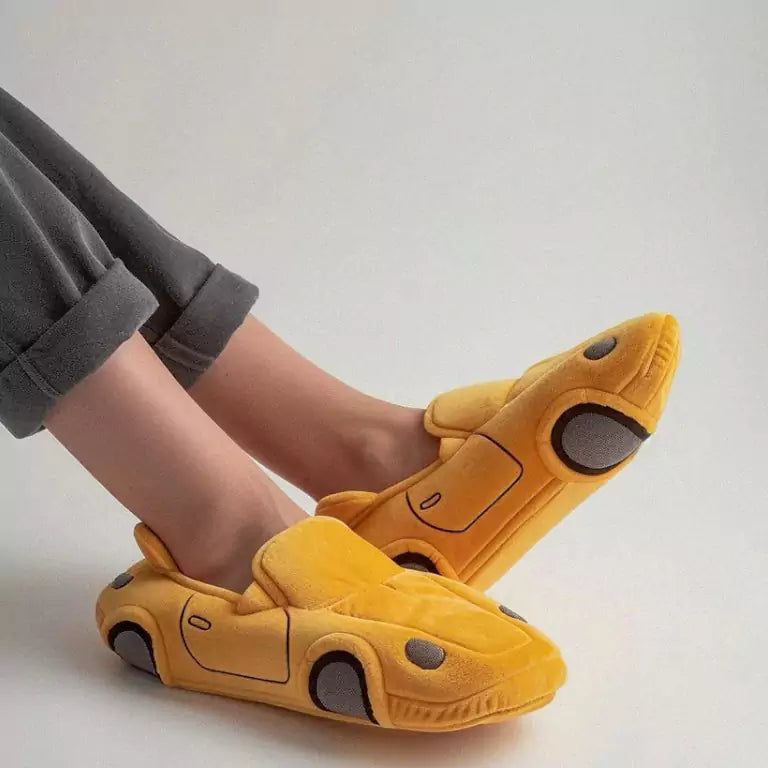 Car Plush Toy Floor Home Slippers Birthday Gift for Boyfriend