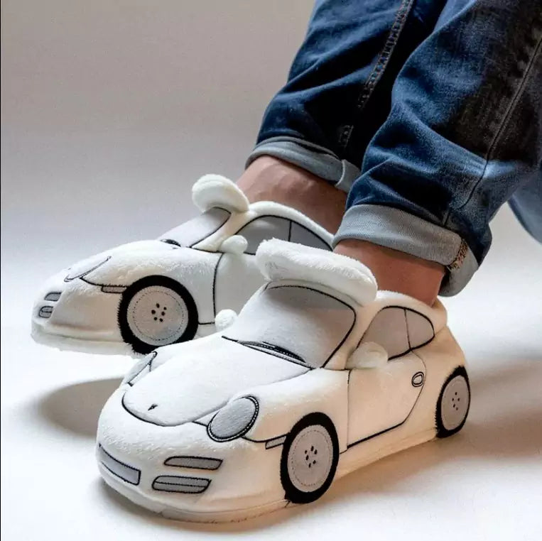 Car Plush Toy Floor Home Slippers Birthday Gift for Boyfriend