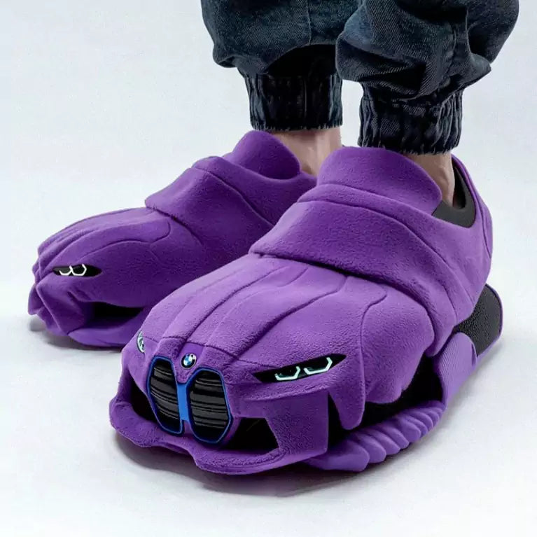 Car Plush Toy Floor Home Slippers Birthday Gift for Boyfriend