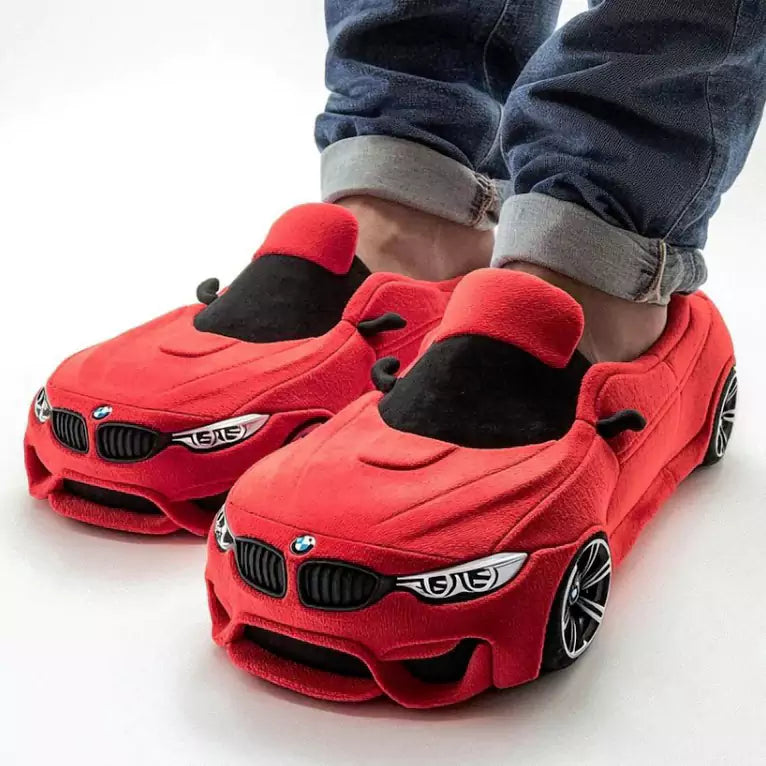 Car Plush Toy Floor Home Slippers Birthday Gift for Boyfriend