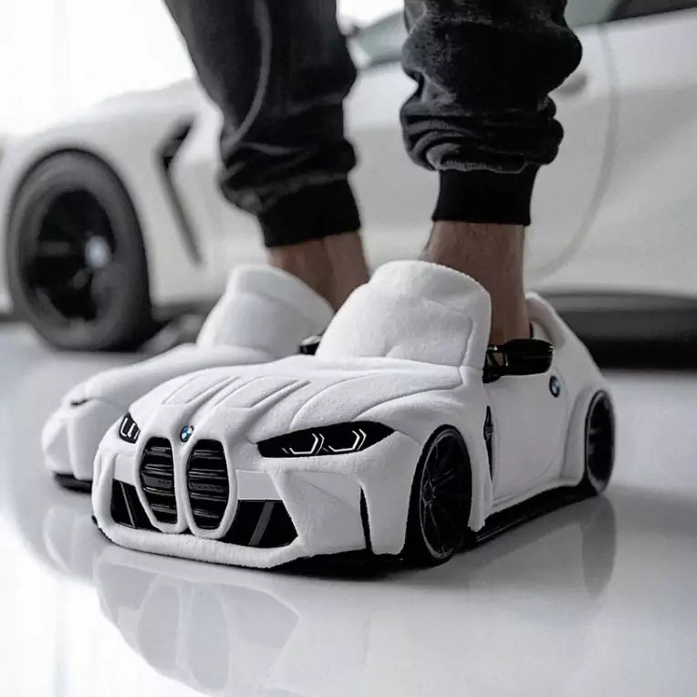Car Plush Toy Floor Home Slippers Birthday Gift for Boyfriend