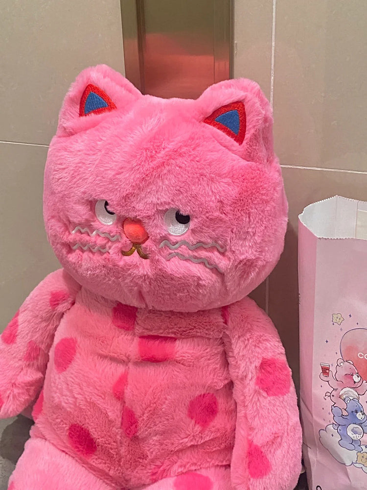 Spotted Cat Plush Stuffed Toy Birthday Gift for Kids