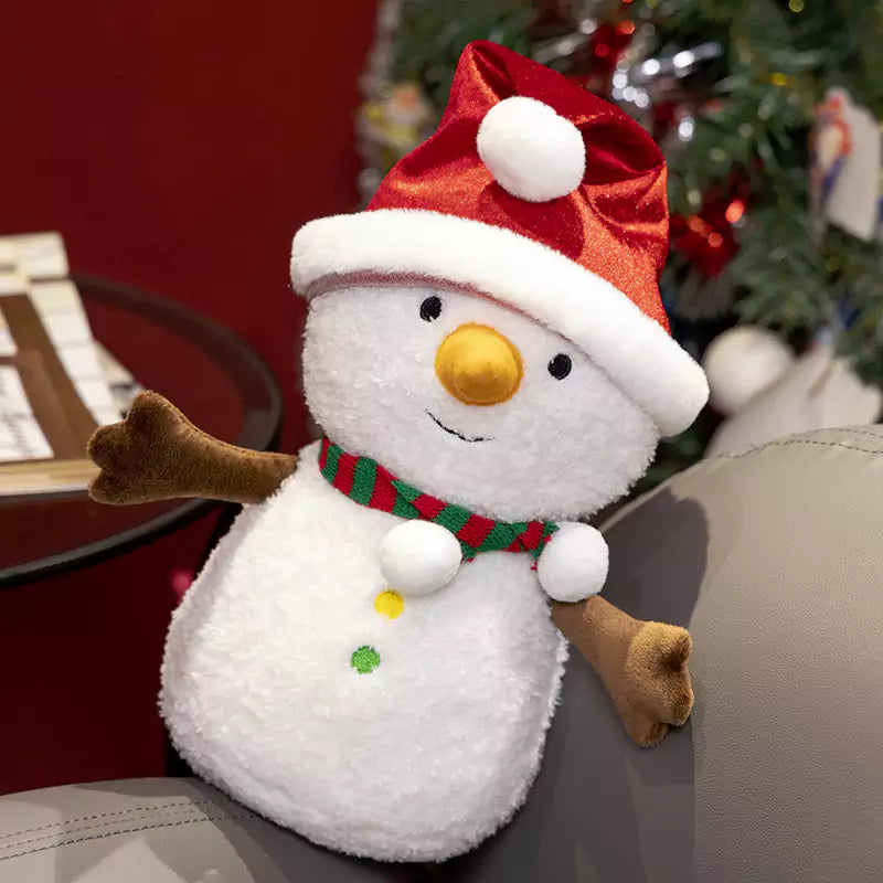 Weihnachten gefüllte Puppe Schneemann Lebkuchenmann Weihnachtsgeschenk für Freundin Dookilive