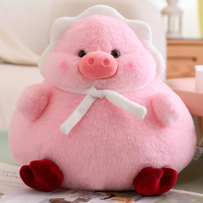 Schwein und Ente, Plüschtier, fett und weich, Geburtstagsgeschenk für Mädchen