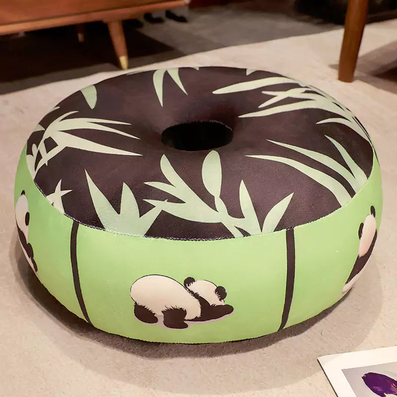 Plush Animal Stuffed Panda Cushion Sofa Cushion Cartoon Pattern Home Gift for Girls Dookilive