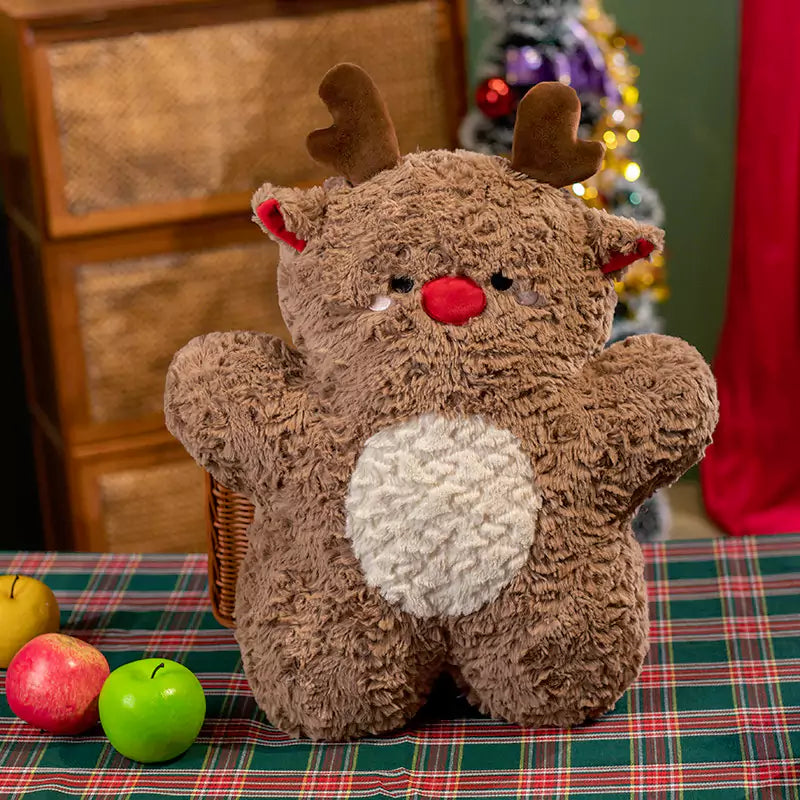 Christmas Series Throw Pillow Plush Fill Home Pillow Christmas Gift for Girls Dookilive