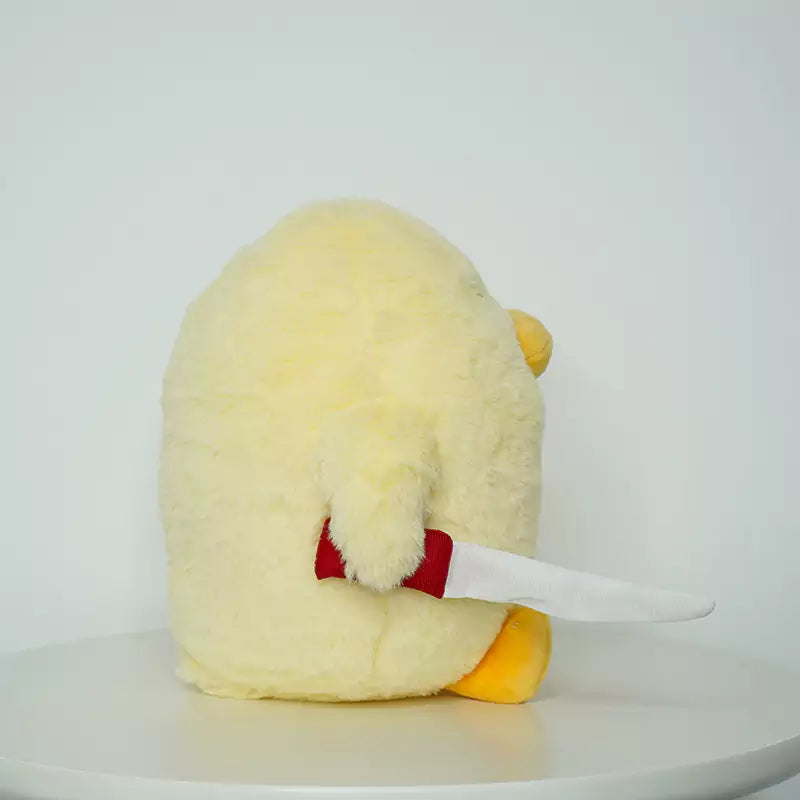 Duck with Knife Plush Toy Gift for Friends