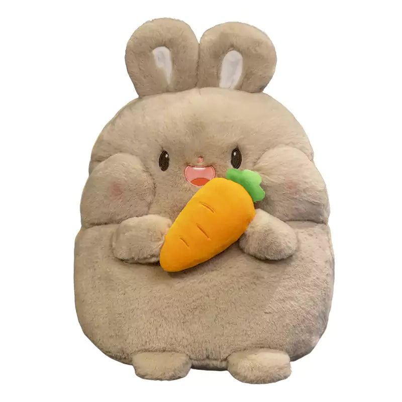 Cartoon Dog plush stuffed animal chubby doll holding food as a birthday gift for girls Dookilive