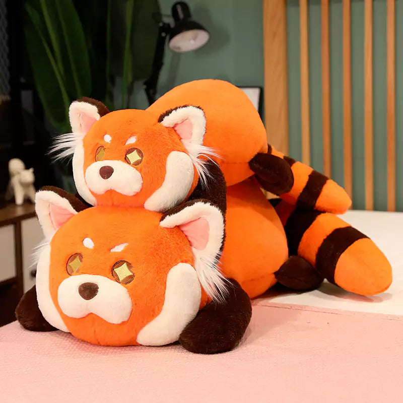 Dookilive Nachahmung eines süßen kleinen Pandas, Stofftierpuppe, Geburtstagsgeschenk für Kinder