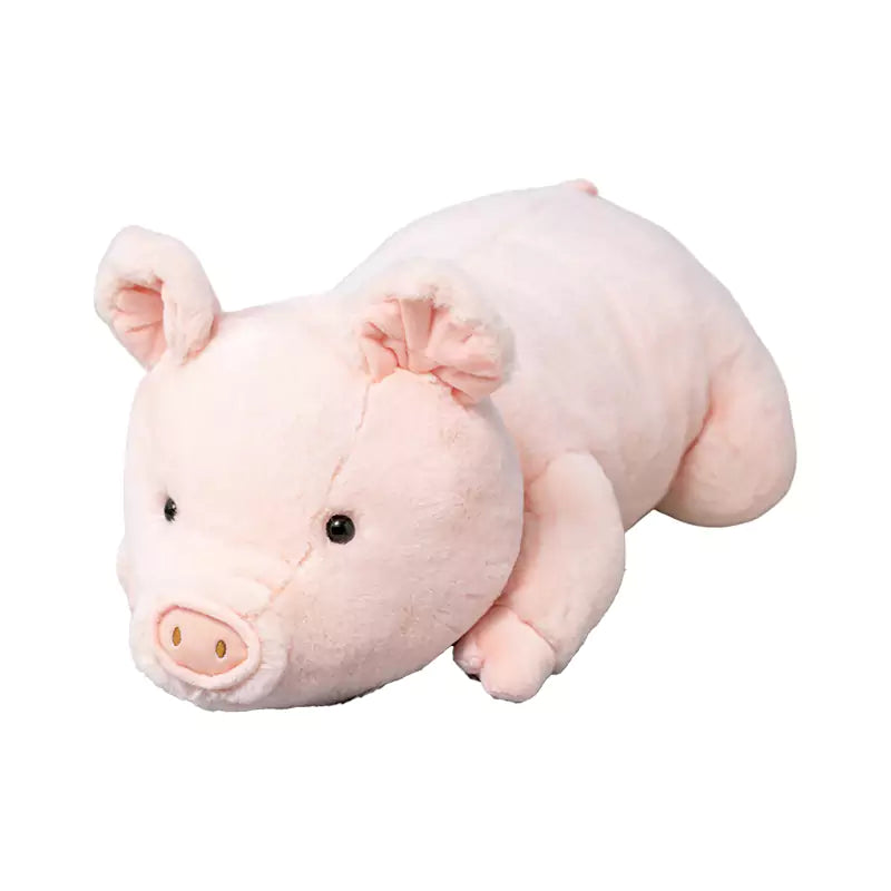 Plush Filled Animal Piggy Doll Pink Cute Birthday Gift for Girls Dookilive
