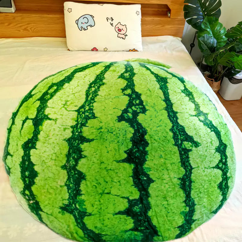 Soft Cabbage Fruit Cover Blanket for Kids