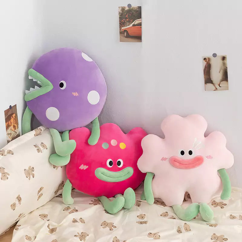 Flower Plush Toy Pillow Warm Home Cushion