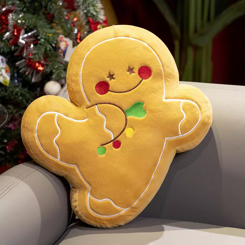 Weihnachten gefüllte Puppe Schneemann Lebkuchenmann Weihnachtsgeschenk für Freundin Dookilive