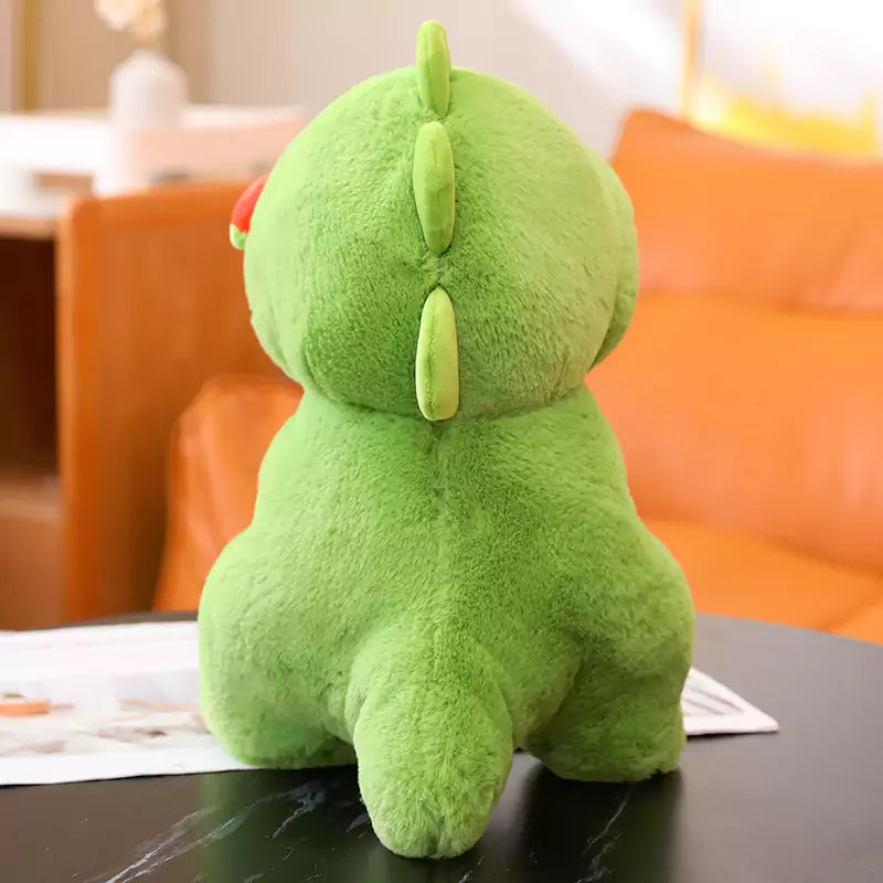 Dinosaurio de peluche Animal de peluche Linda forma de dibujos animados Regalo de cumpleaños suave y cómodo para niños Dookilive