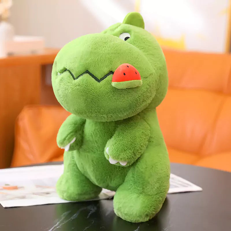 Dinosaurio de peluche Animal de peluche Linda forma de dibujos animados Regalo de cumpleaños suave y cómodo para niños Dookilive