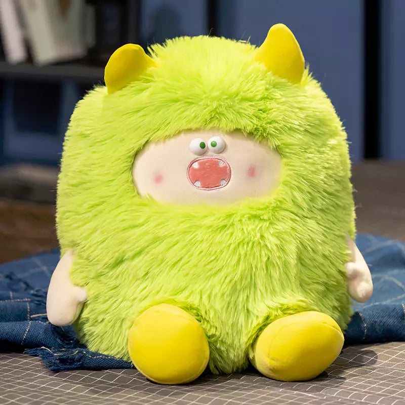 Small Monster Stuffed Animal Cute Funny Comfortable Gift for Kids Dookilive