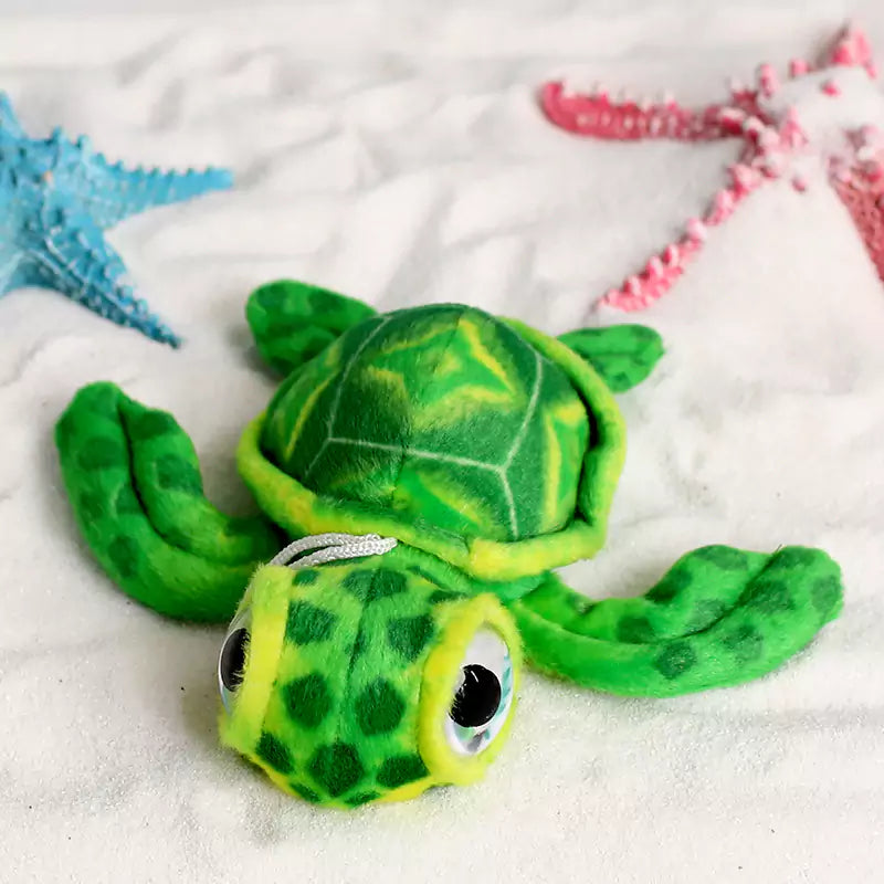 Dookilive imitación tortuga linda muñeca de relleno regalo de cumpleaños para niños
