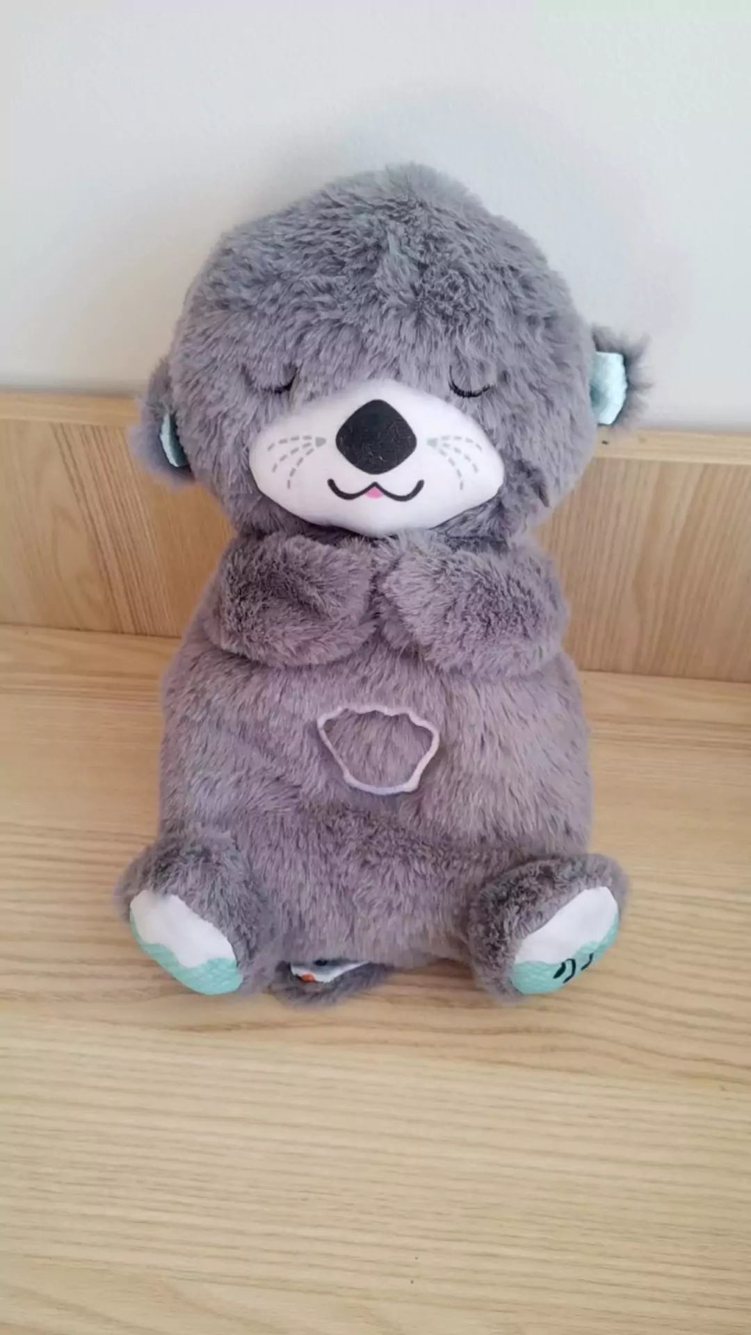 Beruhigendes Otter-Plüschtier für atmende Babys