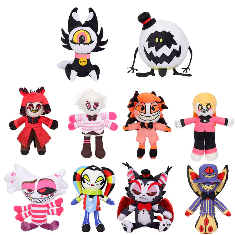 Hazbin Hotel Plush Toy Helluva Boss Fitzarolli Joker