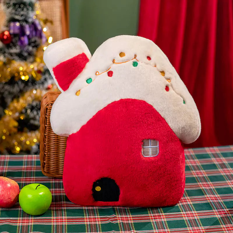 Christmas Series Throw Pillow Plush Fill Home Pillow Christmas Gift for Girls Dookilive