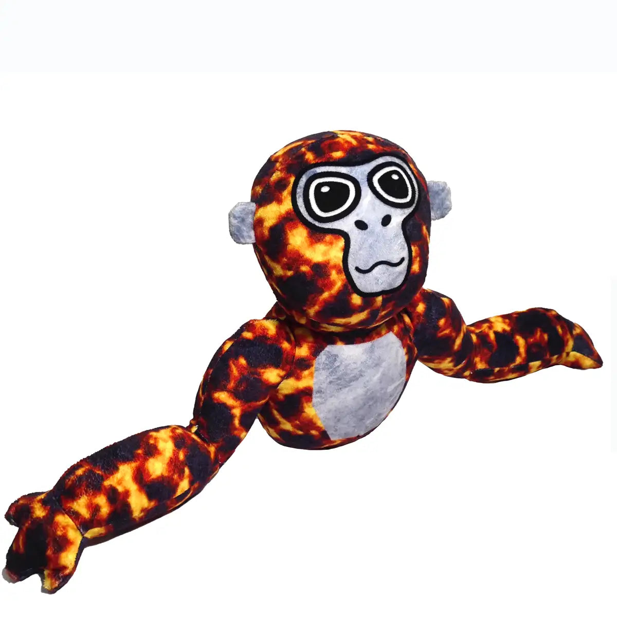 lava gorilla tag plushies side
