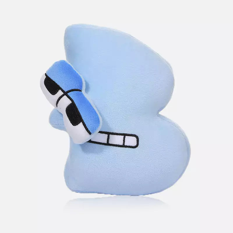 Dookilive Fun English Letter Throw Pillow Suitable for Comfort and Educational Toys for Babies
