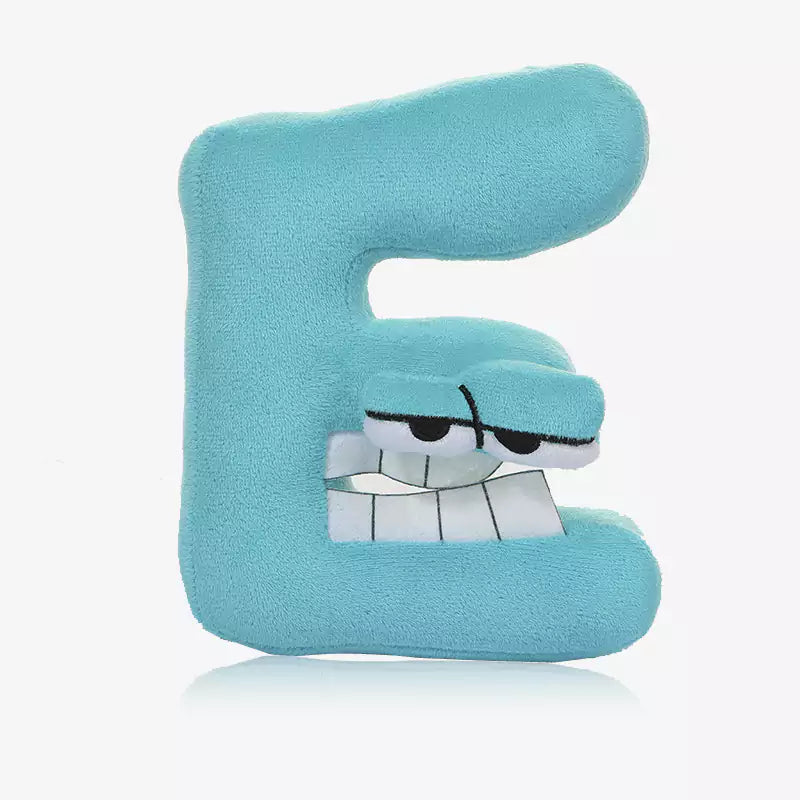 Dookilive Fun English Letter Throw Pillow Suitable for Comfort and Educational Toys for Babies