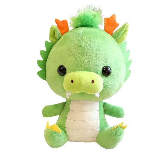 リトル グリーン ドラゴン ぬいぐるみ入り動物人形 新しいかわいい誕生日ギフト 男の子と女の子へ