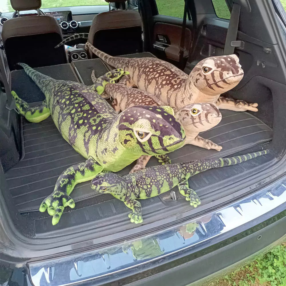 Giant Lizard Plush Toy Simulation Animal Birthday Gift for Friends