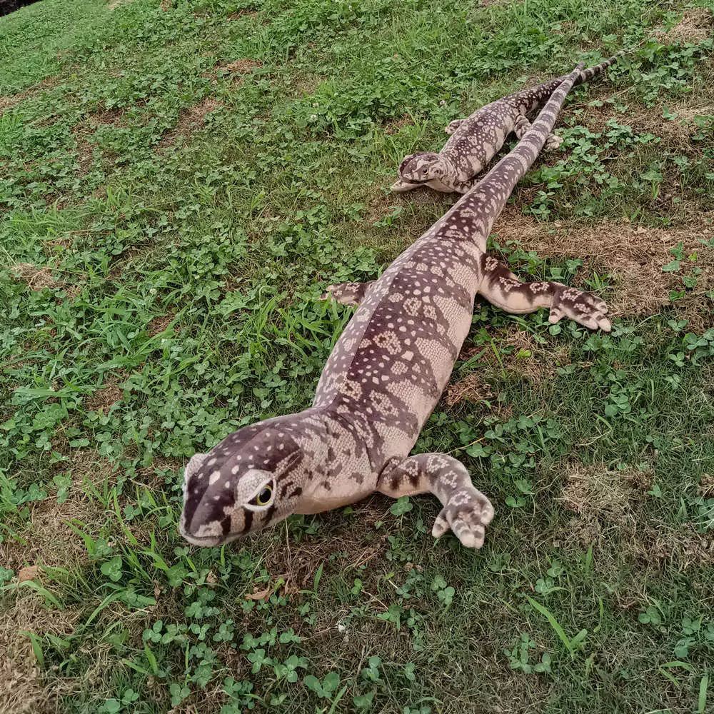 Giant Lizard Plush Toy Simulation Animal Birthday Gift for Friends