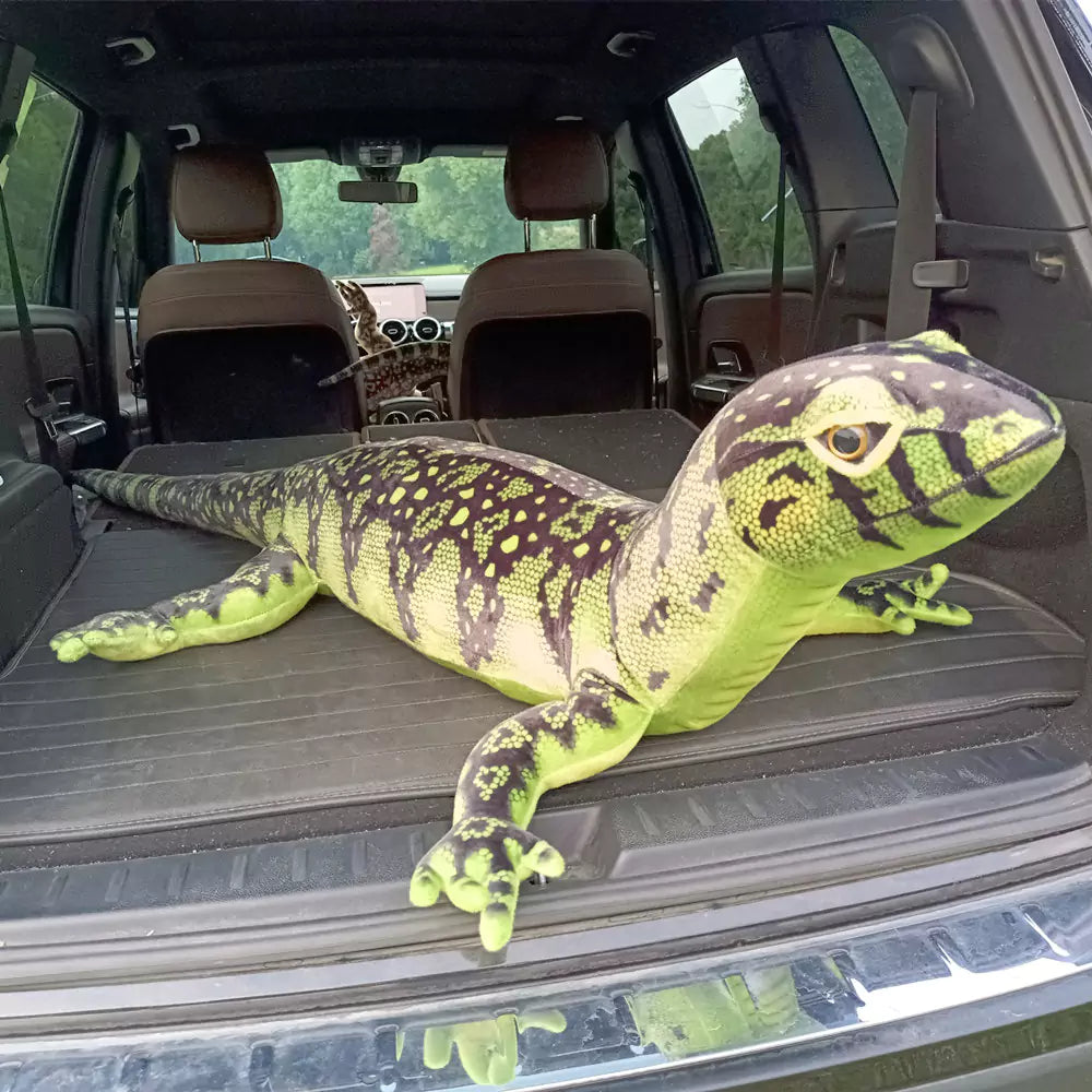 Giant Lizard Plush Toy Simulation Animal Birthday Gift for Friends