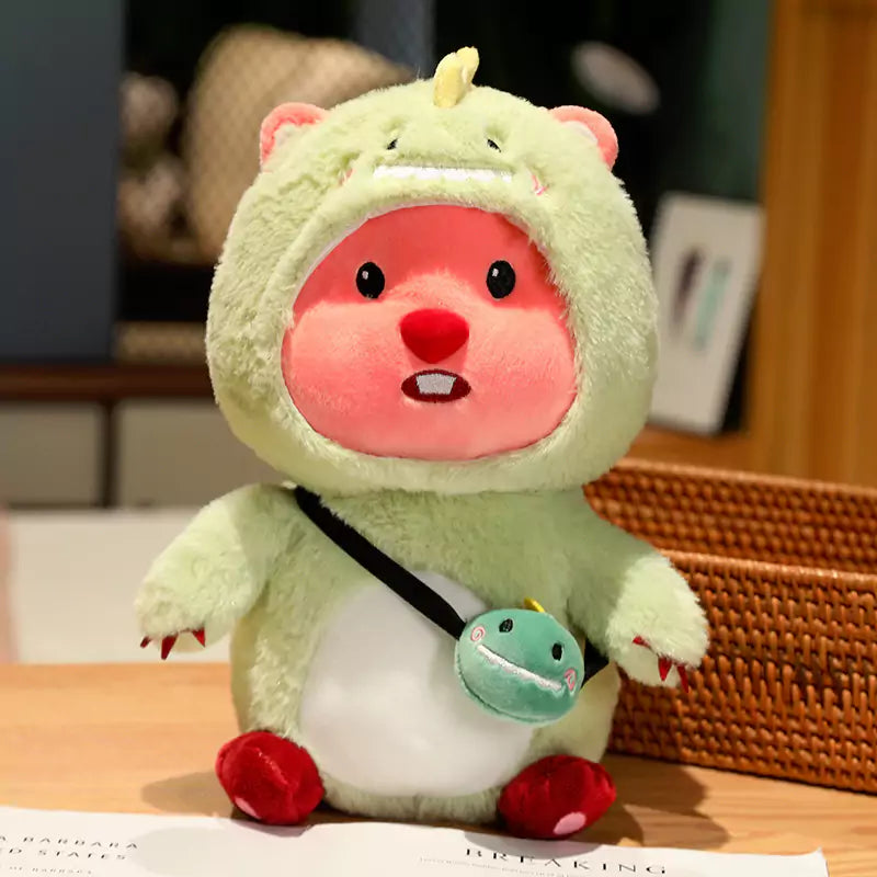 Beaver Loopy Plush Stuffed Animal Novelty and Cute Birthday Gift for Girlfriend Dookilive