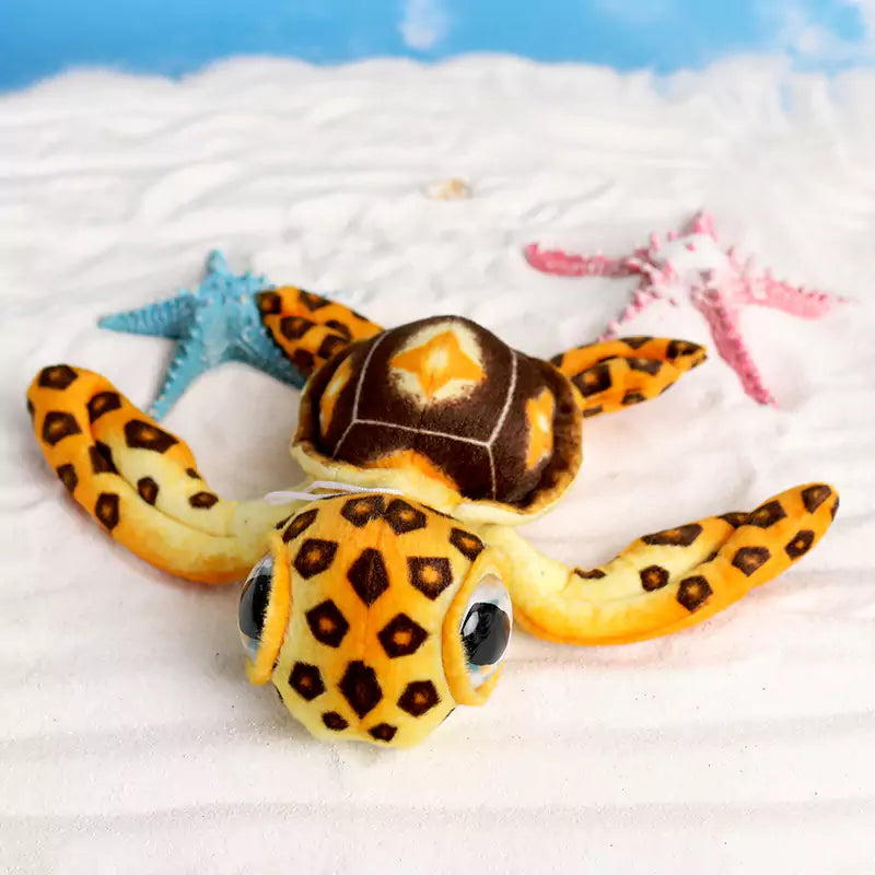 Dookilive imitación tortuga linda muñeca de relleno regalo de cumpleaños para niños