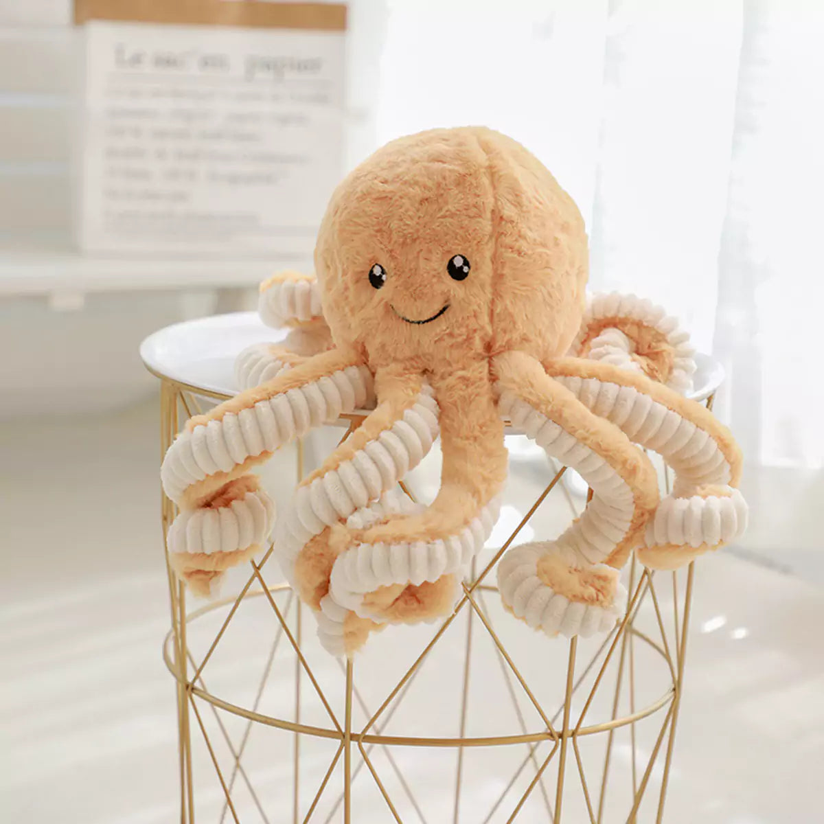 Oktopus-Plüschtier, großes Geburtstagsgeschenk für Freunde