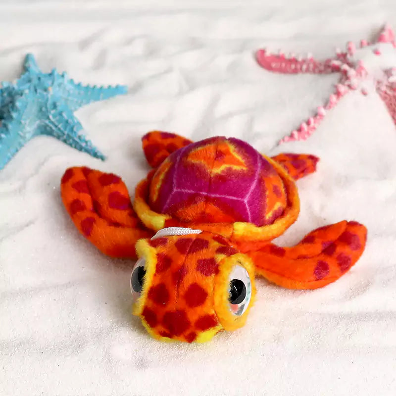 Dookilive imitación tortuga linda muñeca de relleno regalo de cumpleaños para niños
