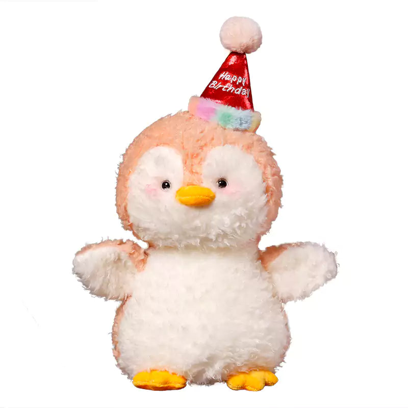 Penguin Plush stuffed Animal Cute Plush Wearing Hats and Scarves as Christmas Gifts for Kids Dookilive