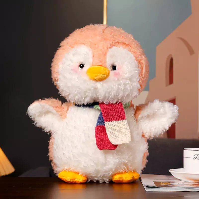 Penguin Plush stuffed Animal Cute Plush Wearing Hats and Scarves as Christmas Gifts for Kids Dookilive